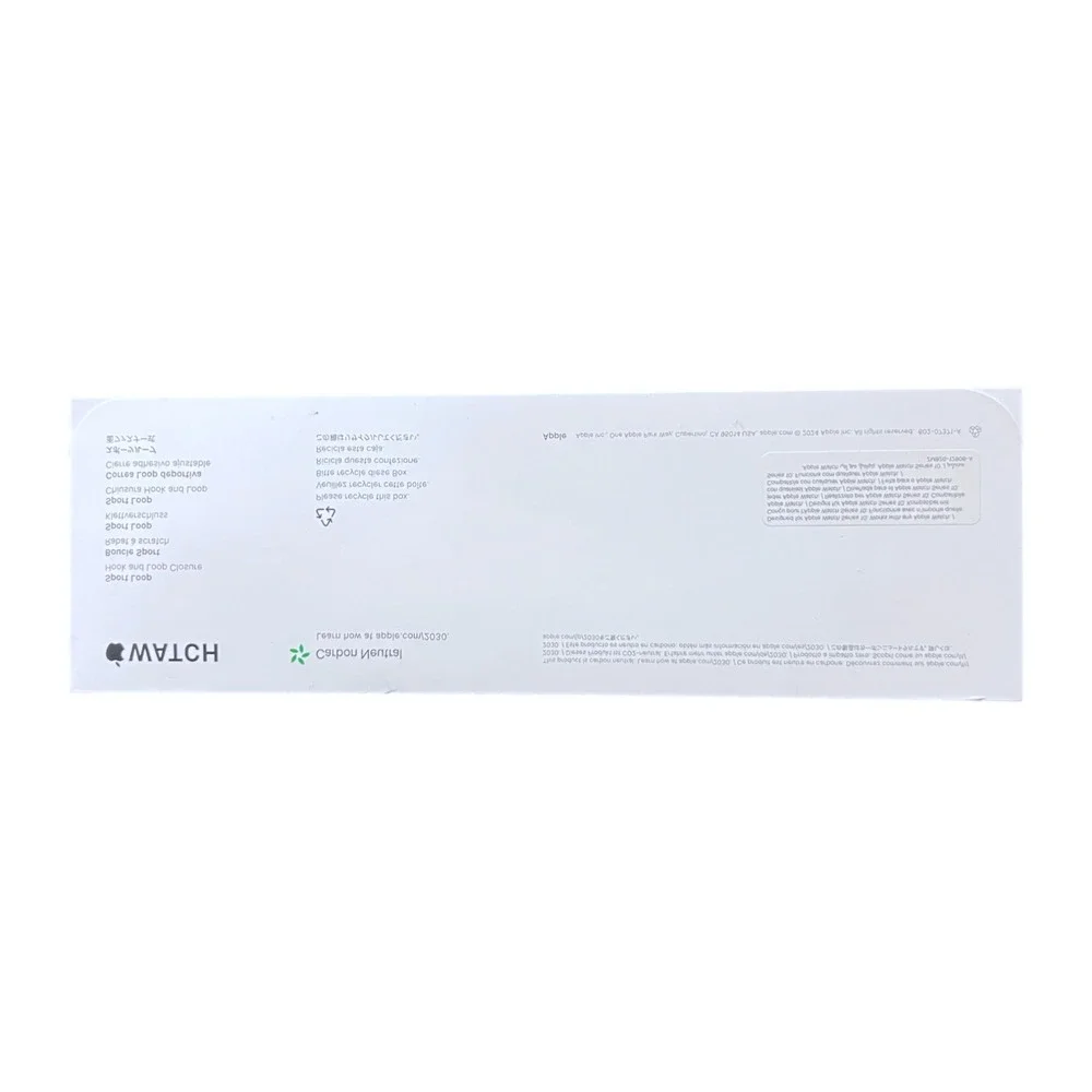 Apple Watch Sport Loop Band 46mm Black Ink M M New Sealed OEM Genuine Apple